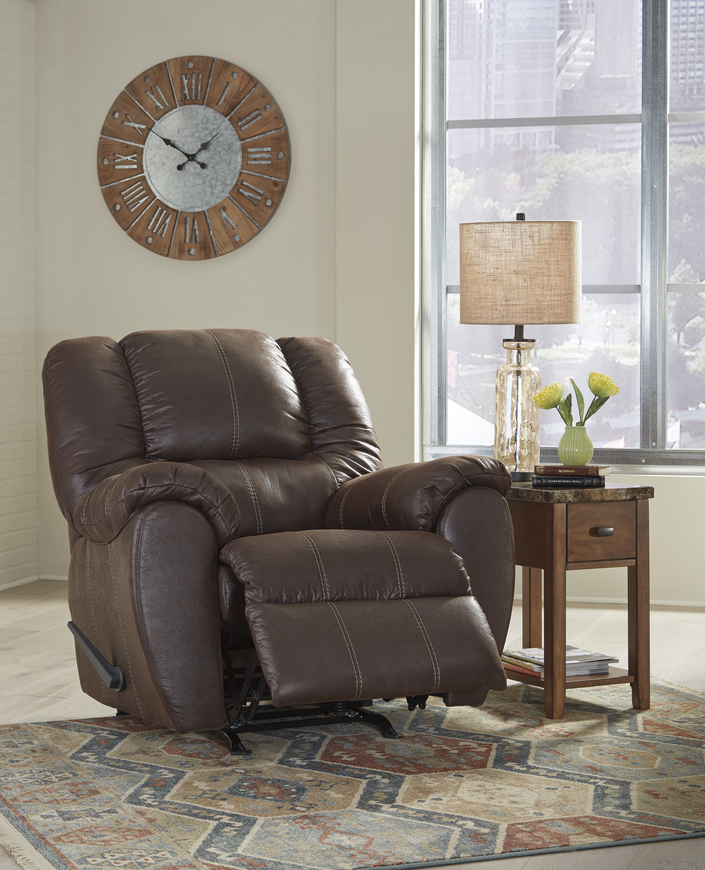 Leather Recliner at Superior Rent To Own